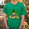 Sloth Lucky ST.Patrick’s Day Black Standard T-Shirt 3 Sloth Lucky ST.Patrick’s Day Black Standard T Shirt Tee