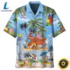 SpongeBob SquarePants And Friends Aloha Hawaiian Button Up Shirt For Summer Beach voul4c.jpg
