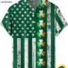 St. Patrick's Day Irish Shamrock Ireland USA Flag Aloha Hawaiian Beach Summer Graphic Prints Button Up Shirt 2 St. Patrick s Day Irish Shamrock Ireland USA Flag Aloha Hawaiian Beach Summer Graphic Prints Button Up Shirt zz4miv.jpg