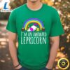 The Awkward Lepricorn Funny Unicorn St. Patrick’s Day T Shirt Tshirt