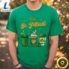 Tis The St Patrick’s Day Drink Coffee Latte Shirt Tee