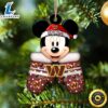 Washington Commanders Team And Mickey Mouse NFL With Glovers Wooden Ornament Personalized Your Name ot2uti.jpg