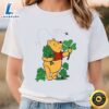 Winnie The Pooh And Lucky Clovers Saint Patricks Day Shirt Tshirt