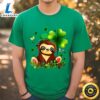 Women St. Patricks Day Sloth Green Buffalo Plaid Shamrock Shirt 2 Women St. Patricks Day Sloth Green Buffalo Plaid Shamrock Shirt Tshirt