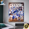 9 Wins And Guaranteed Rate Bowl Champions For Kansas Jayhawks NCAA Football Home Decor Poster Canvas 2 9 Wins And Guaranteed Rate Bowl Champions For Kansas Jayhawks NCAA Football Home Decor Poster Canvas