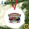 Alabama Crimson Tide Vs Michigan Wolverines 2024 College Football Playoff Semiginal Ai The Rose Bowl Game Ornament