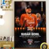Allstate Sugar Bowl College Football Playoff Semifinal Texas Longhorns Vs Washington Poster Canvas