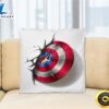 Arizona Coyotes NHL Hockey Captain America's Shield Marvel Avengers Square Pillow 2 Arizona Coyotes NHL Hockey Captain Americas Shield Marvel Avengers Square Pillow