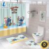 Baby Lilo & Stitch Waterproof Shower Curtain Bathroom Mat Rug Toilet Cover Mat 3 Baby Lilo Stitch Waterproof Shower Curtain Bathroom Mat Rug Toilet Cover Mat