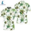 Baby Yoda Hugging Avocadoes Seamless Tropical Green Leaves On White Polo Shirt 2 Baby Yoda Hugging Avocadoes Seamless Tropical Green Leaves On White Polo Shirt