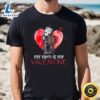 Baby Groot Hug Crochet My Yarn Is My Valentine Heart Shirt t shirt