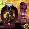 Black Love African American Legging Hoodie, Valentine Legging Hoodie 3 Black Love African American Legging Hoodie Valentine Legging Hoodie 1
