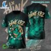 Blink 182 World Tour 2023 2024 Galaxy 3d Apparels