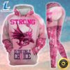 Breast Cancer Awareness Dragon Hoodie Leggings Set Survivor Gifts 1
