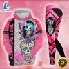 Breast Cancer Awareness Sugar Skull Hoodie Leggings Set Survivor Gifts For Women Clothing Clothes Outfits 1