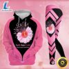 Breast Cancer Awareness Sunflower Hoodie Leggings Set Survivor Gifts For Women Clothing Clothes Outfits 1