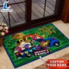 Buffalo Bills NFL Custom Doormat For The Celebration Of Saint Patricks Day