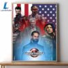 Captain America Brave New World 2024 Movie Poster Canvas Wall Art