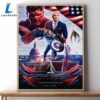 Captain America Brave New World Poster Canvas 2 Captain America Brave New World Poster Canvas