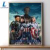 Captain America Brave New World Poster Canvas Wall Art 2 Captain America Brave New World Poster Canvas Wall Art