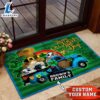 Carolina Panthers NFL Custom Doormat For The Celebration Of Saint Patricks Day