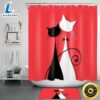Cat Couple Valentines Day Shower Curtains Cute Pet Bathroom Set Valentine Decor Idea 3 Cat Couple Valentines Day Shower Curtains Cute Pet Bathroom Set Valentine Decor Idea