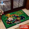 Chicago Bears NFL Custom Doormat For The Celebration Of Saint Patricks Day