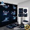 Chipi Lilo & Stitch Waterproof Shower Curtain Bathroom Mat Rug Toilet Cover Mat 2 Chipi Lilo Stitch Waterproof Shower Curtain Bathroom Mat Rug Toilet Cover Mat