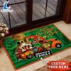 Cincinnati Bengals NFL Custom Doormat For The Celebration Of Saint Patricks Day
