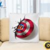 Cincinnati Bengals NFL Football Captain America's Shield Marvel Avengers Square Pillow 3 Cincinnati Bengals NFL Football Captain Americas Shield Marvel Avengers Square Pillow