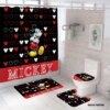 Creative Personality Design Shower Curtain Disney Mickey Mouse Donald Duck 3d 3 Creative Personality Design Shower Curtain Disney Mickey Mouse Donald Duck 3d
