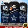 Custom Dallas Cowboys Mickey Whith Football Tumbler