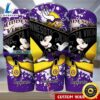 Custom Minnesota Vikings Mickey Brush Pattern Tumbler 3 Custom Minnesota Vikings Mickey Brush Pattern Tumbler