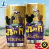 Custom Minnesota Vikings Special Grogu Mickey Groot Tumbler