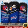 Custom Name Buffalo Bills Mickey Football Player Tumbler 3 Custom Name Buffalo Bills Mickey Football Player Tumbler