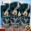 Custom Name Eagles Mickey Mouse Anniversary Tumbler