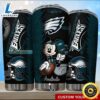 Custom Name Eagles Mickey Tumbler Unique Eagles Gift