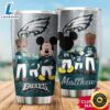 Custom Name Groot Mickey Yoda Eagles Fans Tumbler 3 Custom Name Groot Mickey Yoda Eagles Fans Tumbler