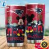 Custom New England Patriots Grogu Mickey Groot Tumbler