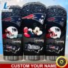Custom New England Patriots Mickey Dot Broken Glitter Texture Tumbler 3 Custom New England Patriots Mickey Dot Broken Glitter Texture Tumbler