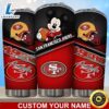 Custom San Francisco 49ers Mickey Quarterback Tumbler 3 Custom San Francisco 49ers Mickey Quarterback Tumbler