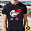 Dabbing Soccer Heart Valentine’s Day Football Player Gift T-Shirt 2 Dabbing Soccer Heart Valentine’s Day Football Player Gift T Shirt Tee