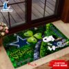 Dallas Cowboys NFL Custom Doormat The Celebration Of The Saint Patricks Day