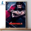 Deadpool 3 Movie Poster 2024 Wall Art Canvas 2 Deadpool 3 Movie Poster 2024 Wall Art Canvas