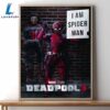 Deadpool 3 Movie Poster Canvas Wall Art 2 Deadpool 3 Movie Poster Canvas Wall Art