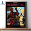Deadpool 3 Movie Poster Wall Art Canvas 3 Deadpool 3 Movie Poster Wall Art Canvas