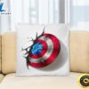 Detroit Lions NFL Football Captain America's Shield Marvel Avengers Square Pillow 2 Detroit Lions NFL Football Captain Americas Shield Marvel Avengers Square Pillow