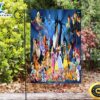 Disney All Characters Mickey Minnie Goofy Donald Pooh Lion King Princess 3 Double Sided Printing Garden Flag
