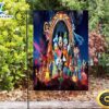 Disney All Characters Mickey Minnie Goofy Donald Pooh Lion King Stich Elsa Princess Double Sided Printing Garden Flag