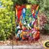 Disney Characters Mickey Minnie Goofy Donald Duck Xmas Tree Double Sided Printing Garden Flag 2 Disney Characters Mickey Minnie Goofy Donald Duck Xmas Tree Double Sided Printing Garden Flag